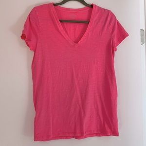 Merona Tshirt in Neon Pink, size L